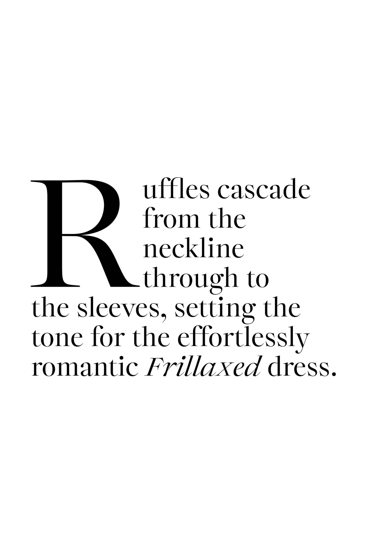 Coop Frillaxed Dress