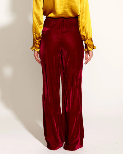Fate+Becker Mustang Sally Velvet Pants