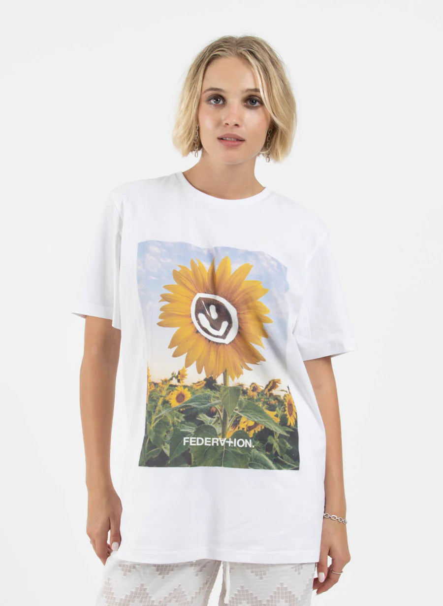 Federation Staple Tee - Happy Sun