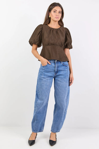 Stories Be Told Finali Puff Sleeve Top