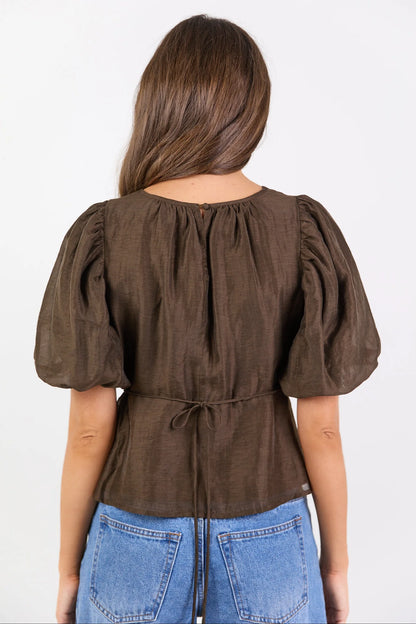 Stories Be Told Finali Puff Sleeve Top