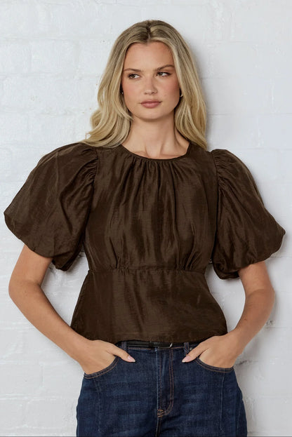 Stories Be Told Finali Puff Sleeve Top