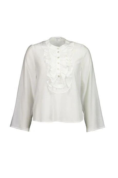 Tuesday Label Ruffle Top