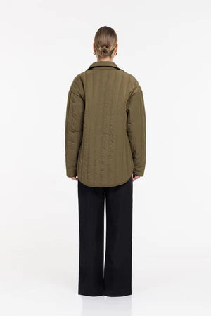 Blak Diego Pant-Black with Leopard Trim