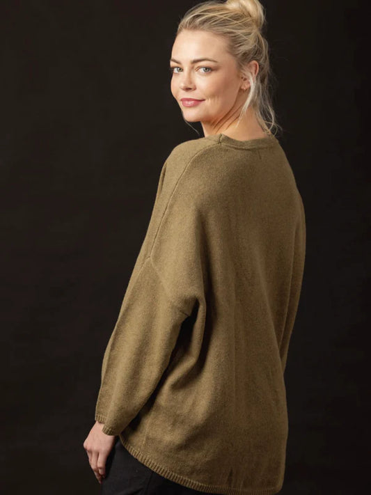 Mi Moso Pixie Knit in Khaki