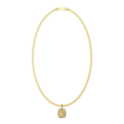 Guess Necklace Lion 15mm Charm in Silver or Gold