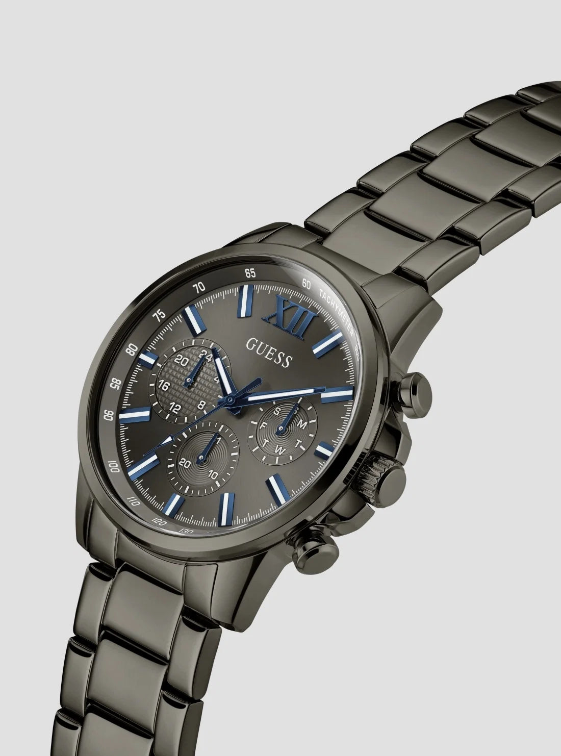 Guess Walker Gun Metal Multifunction Watch