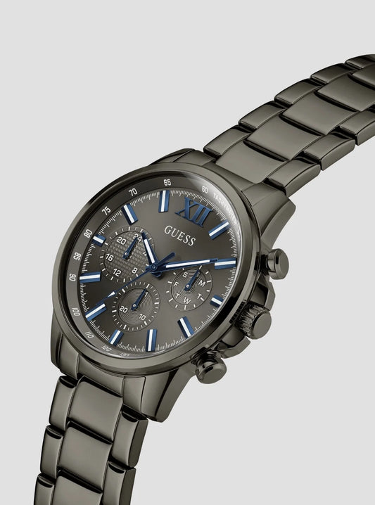 Guess Walker Gun Metal Multifunction Watch