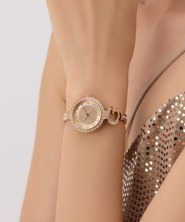 Guess Watch Giselle Rose Gold Bracelet Strap