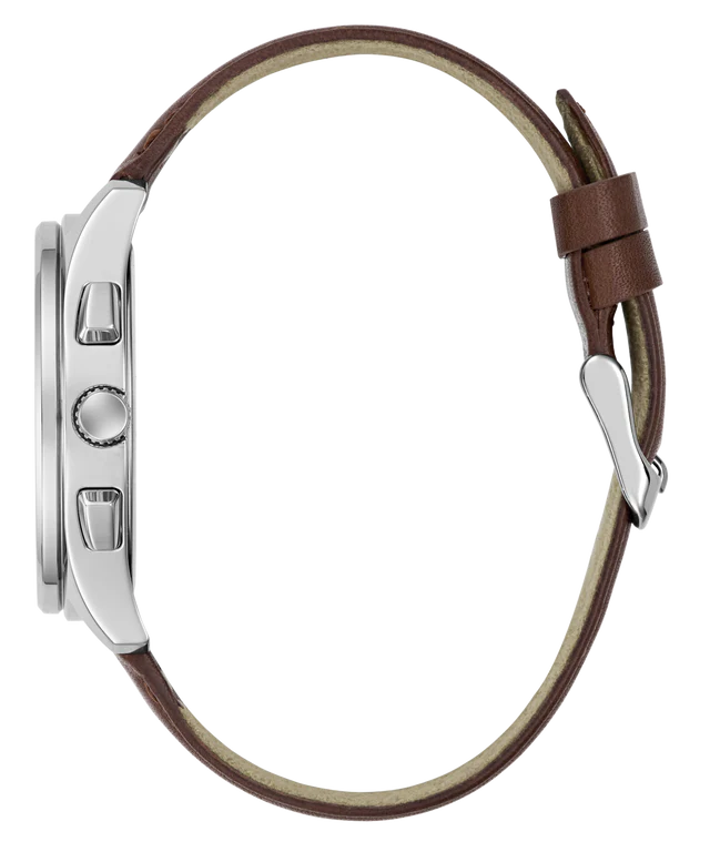 Guess Watch Palmer with Leather Strap