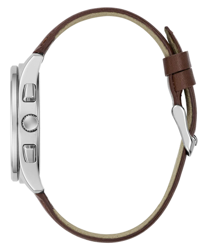 Guess Watch Palmer with Leather Strap