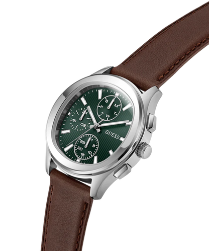 Guess Watch Palmer with Leather Strap
