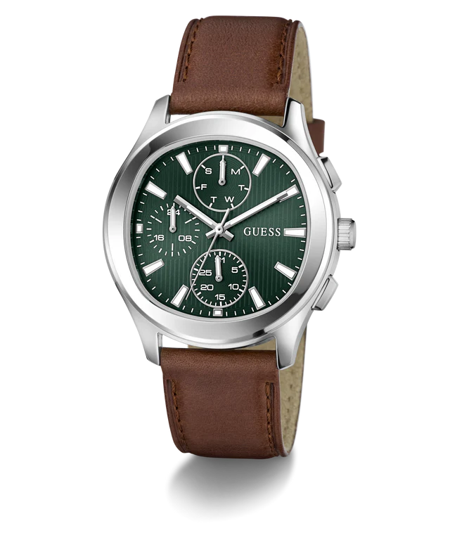 Guess Watch Palmer with Leather Strap