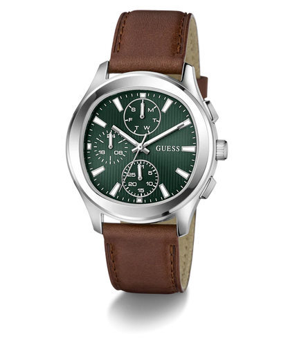 Guess Watch Palmer with Leather Strap