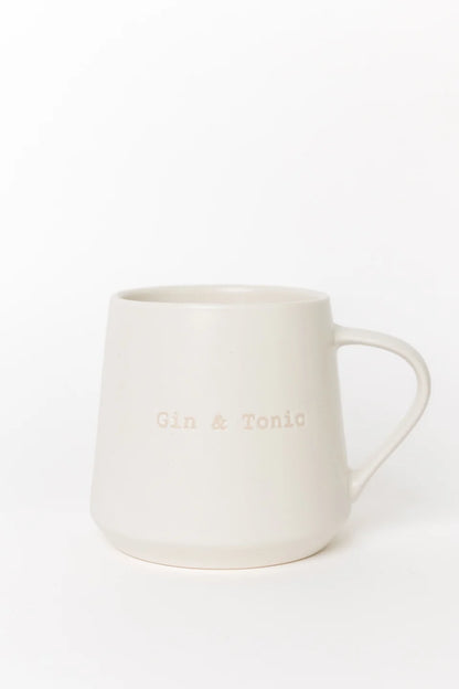 Willow & Mae Gin & Tonic Natural Mug