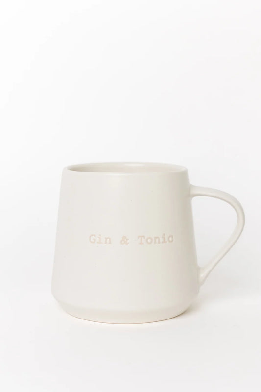 Willow & Mae Gin & Tonic Natural Mug