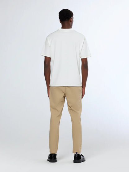 Scotch & Soda Tee Logo Front in Black or White