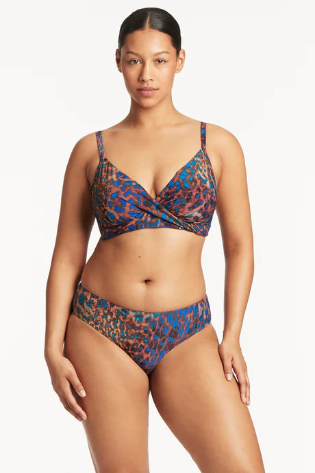 Sea Level Hunter Twist Front Bra