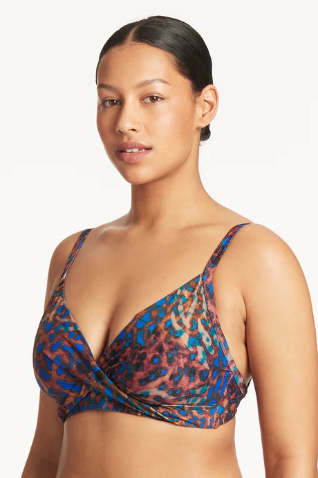 Sea Level Hunter Twist Front Bra