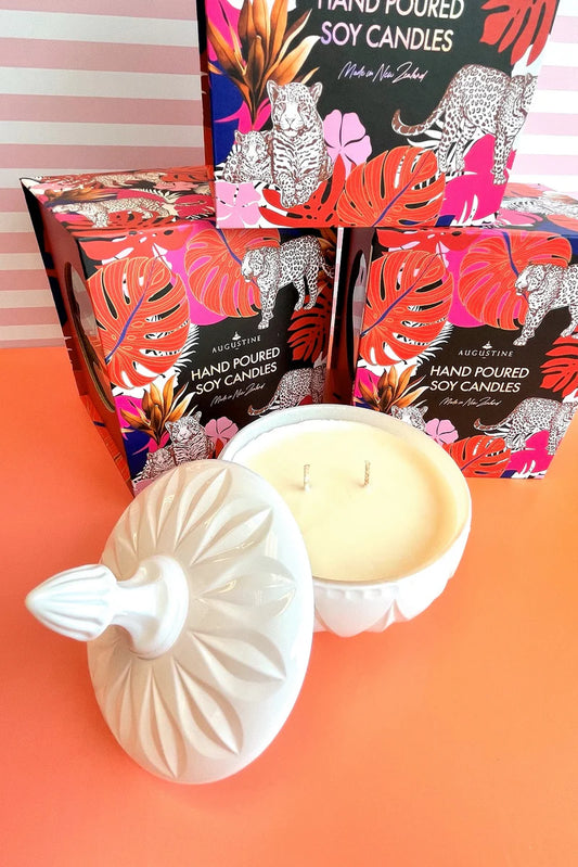 Augustine Pink Fragrant Pear Candle