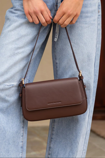 Among The Brave Date Night Dark Coffee Shoulder Bag