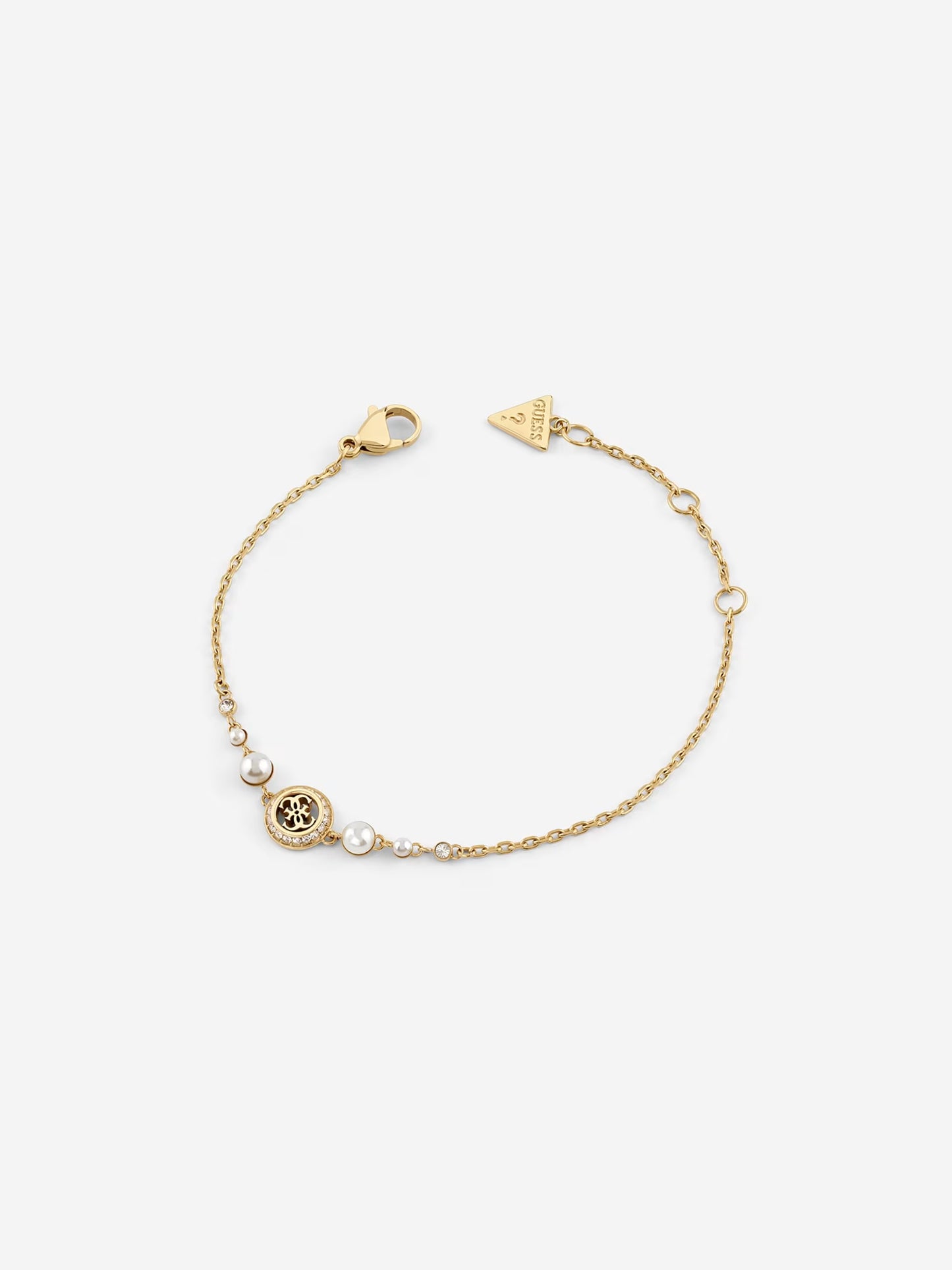 Guess Tiny Pearly Gold 4G Bracelet