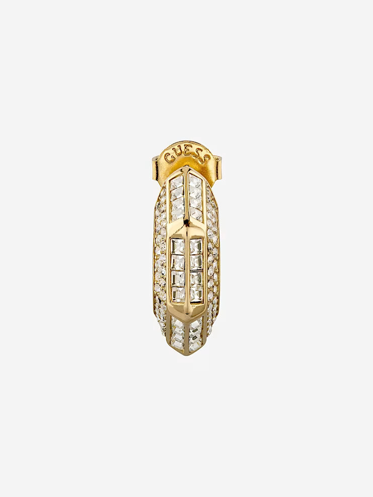 Guess Lioness Queen Octagon Hoop