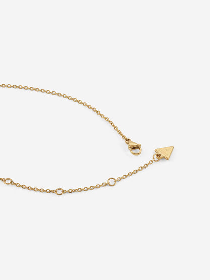 Guess Kalybe 2T Cable Circle Necklace