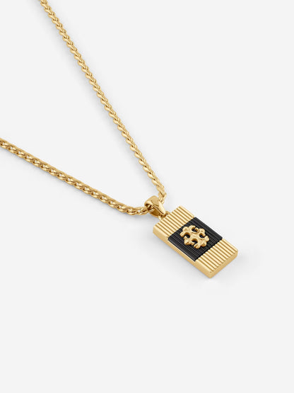 Guess Rebel Moon Necklace Tag Gold