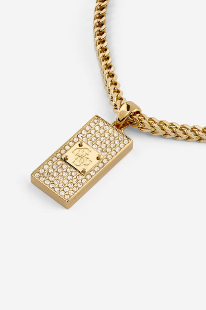 Guess Necklace 4G Frontiers Gold Curb