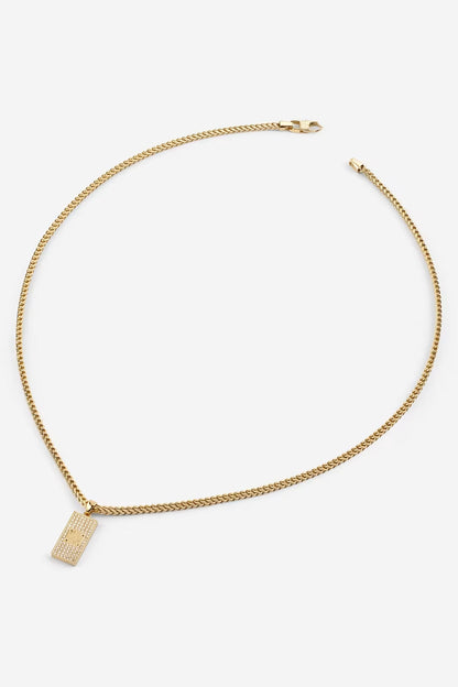 Guess Necklace 4G Frontiers Gold Curb