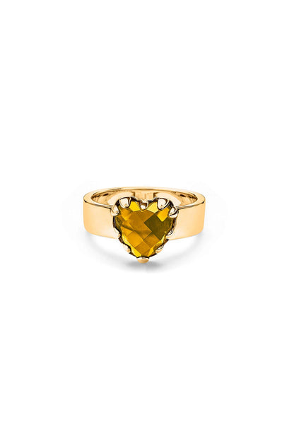 Stolen Girlfriend Club Love Claw Ring Gold Plated Size N