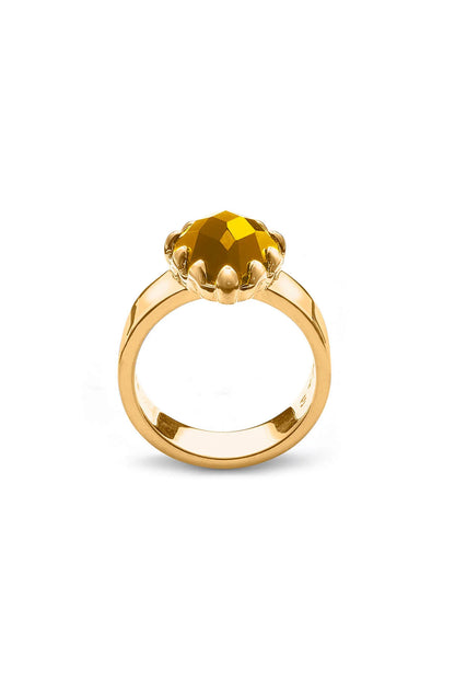 Stolen Girlfriend Club Love Claw Ring Gold Plated Size N