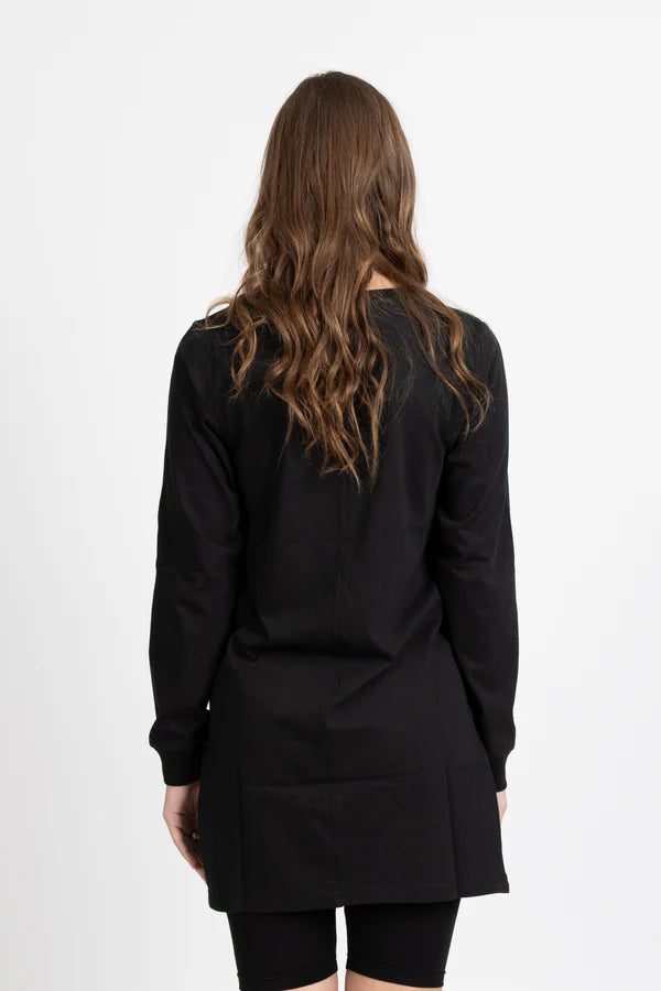 Federation LS Scallop Tee - Leopard