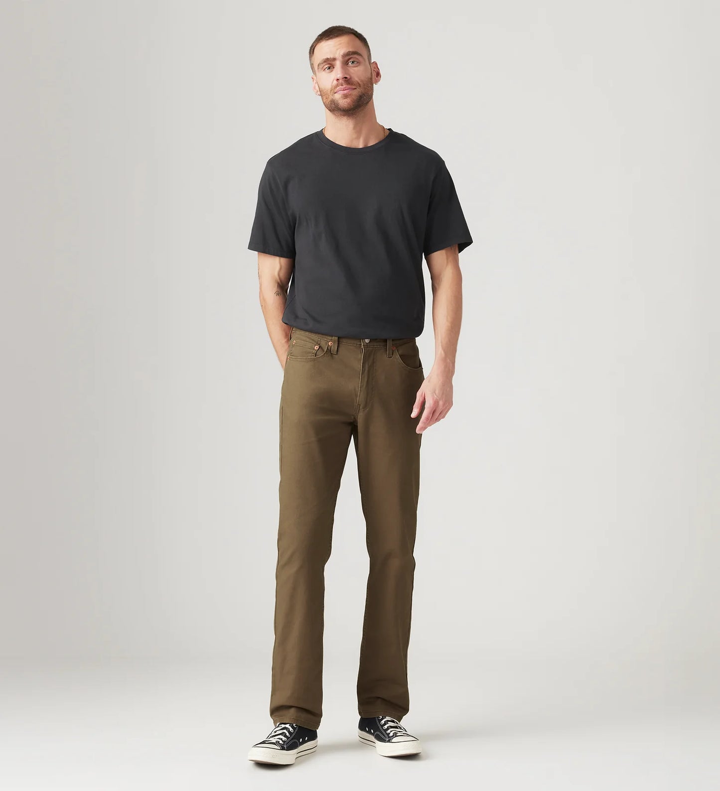 Levi's 514 Straight Jeans in British Khaki