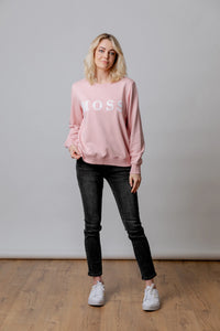 Moss Vintage Sweat in Pink