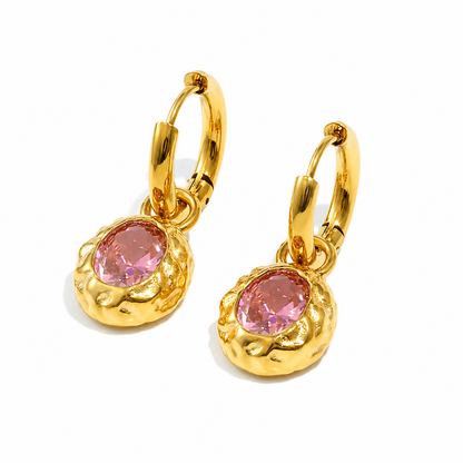 Me The Label Molten Hoop Earrings