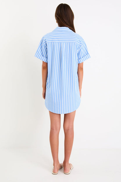 Stories Be Told Mykonos Mini Shirt Dress