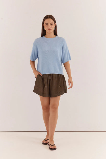 Sass Noni Relaxed Knit Tee