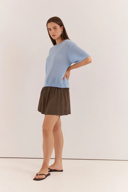 Sass Noni Relaxed Knit Tee