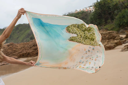 Dark Hampton Cass Dellar Noosa Scarf