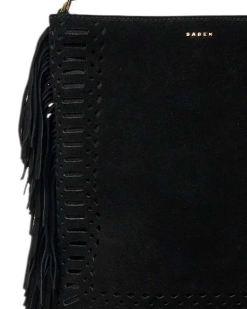Saben Claudette Shoulder Bag with Fringe