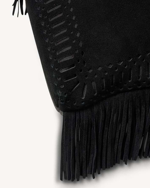 Saben Claudette Shoulder Bag with Fringe