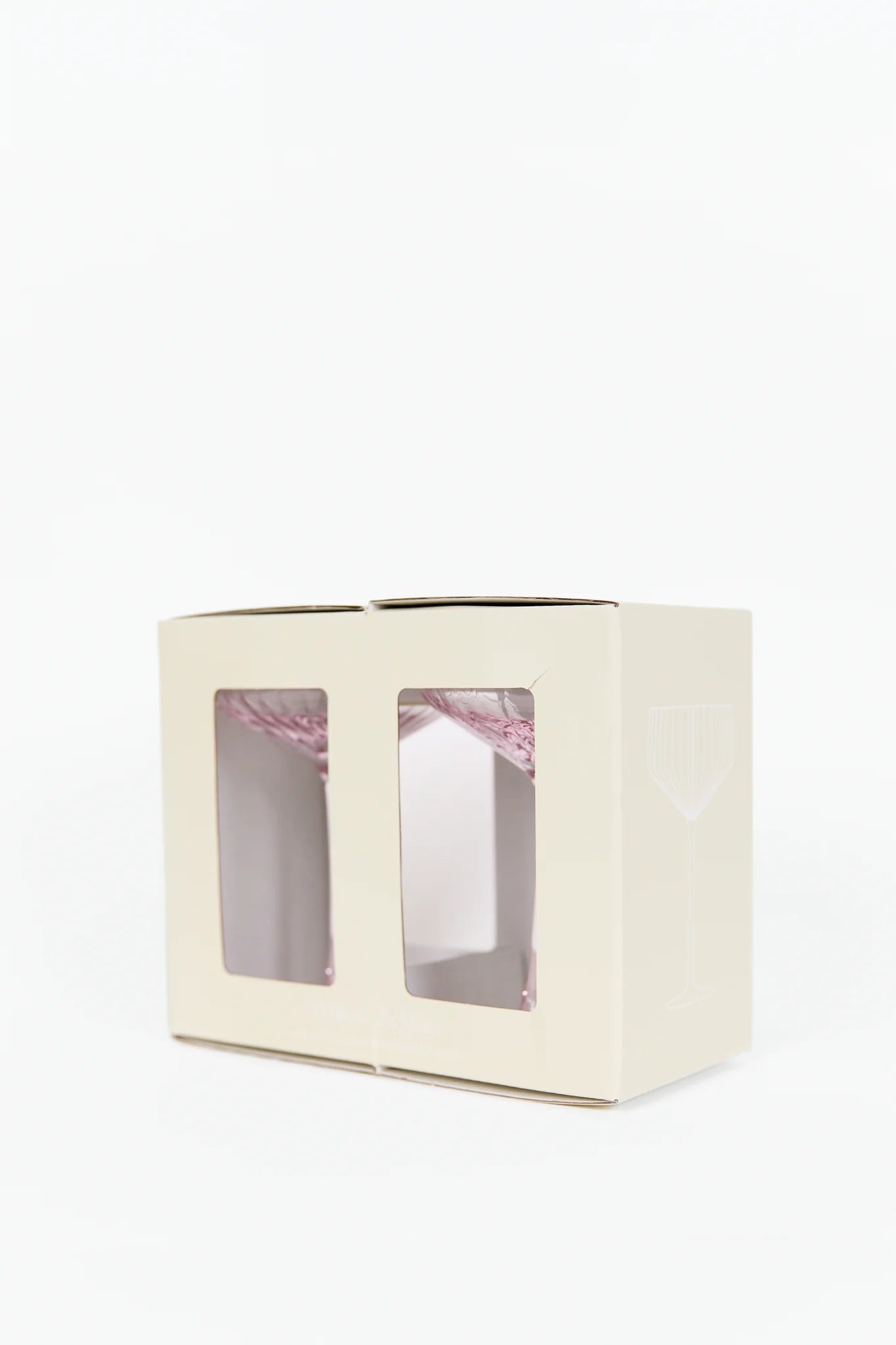 Willow & Mae Cocktail Glasses Pink
