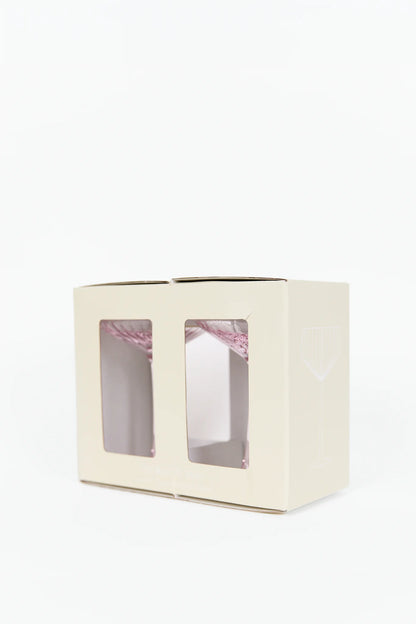 Willow & Mae Cocktail Glasses Pink