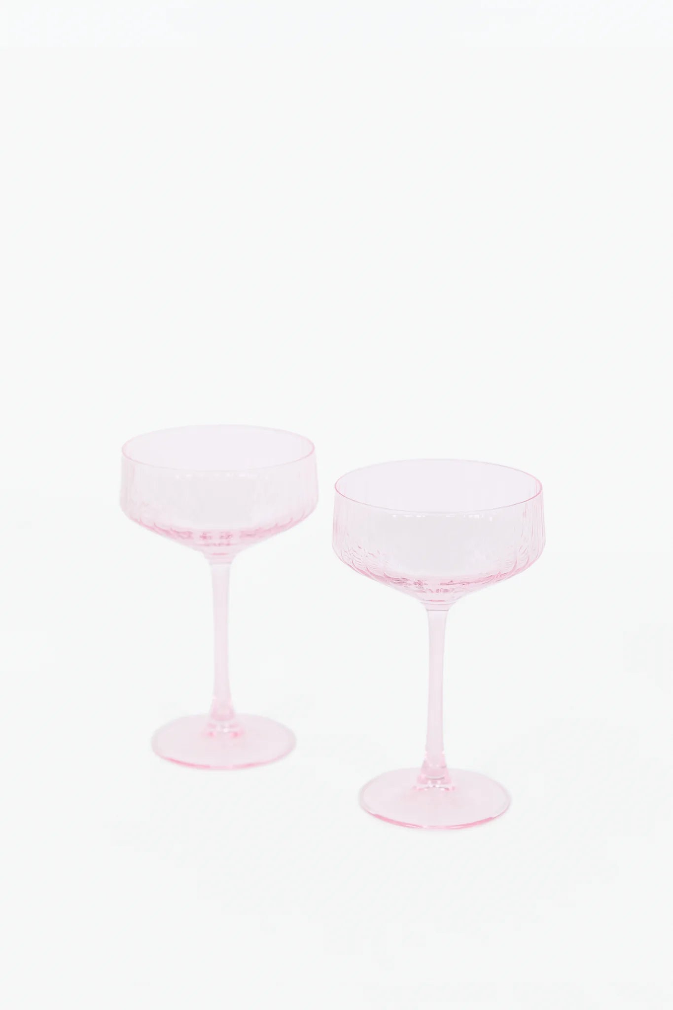 Willow & Mae Cocktail Glasses Pink