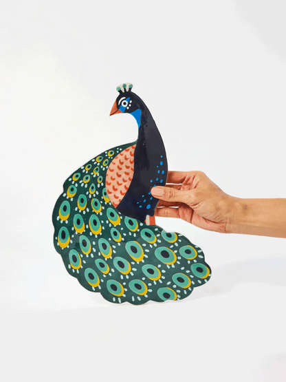 Jones & Co Canopy Peacock Wall Tile