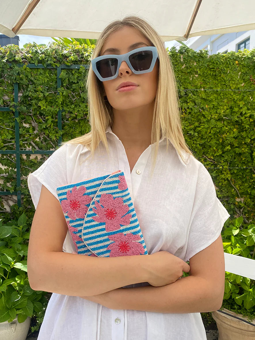 Dark Hampton Bead Bag