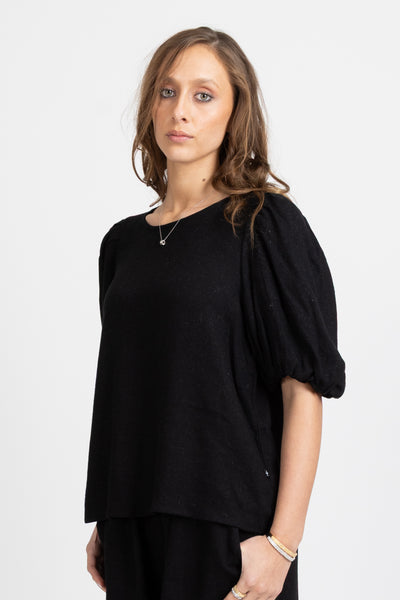 Federation Punch Top - Linen