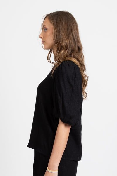 Federation Punch Top - Linen